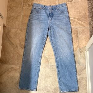 Madewell Light Blue Straight Jeans Women’s